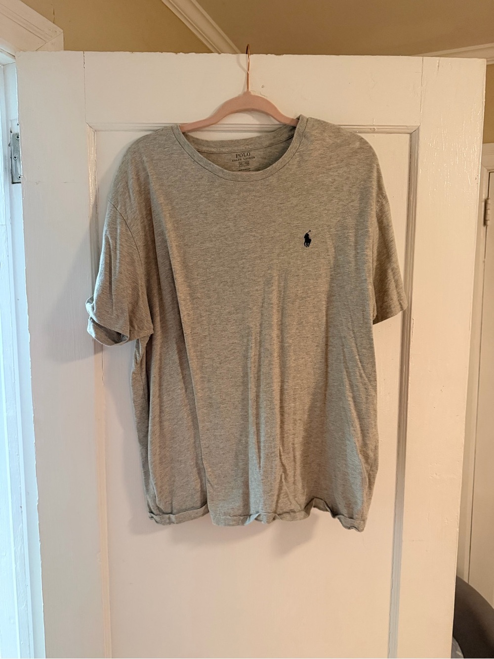👕 Polo Ralph Lauren Classic Crewneck T-Shirt | Gray Heather | XL